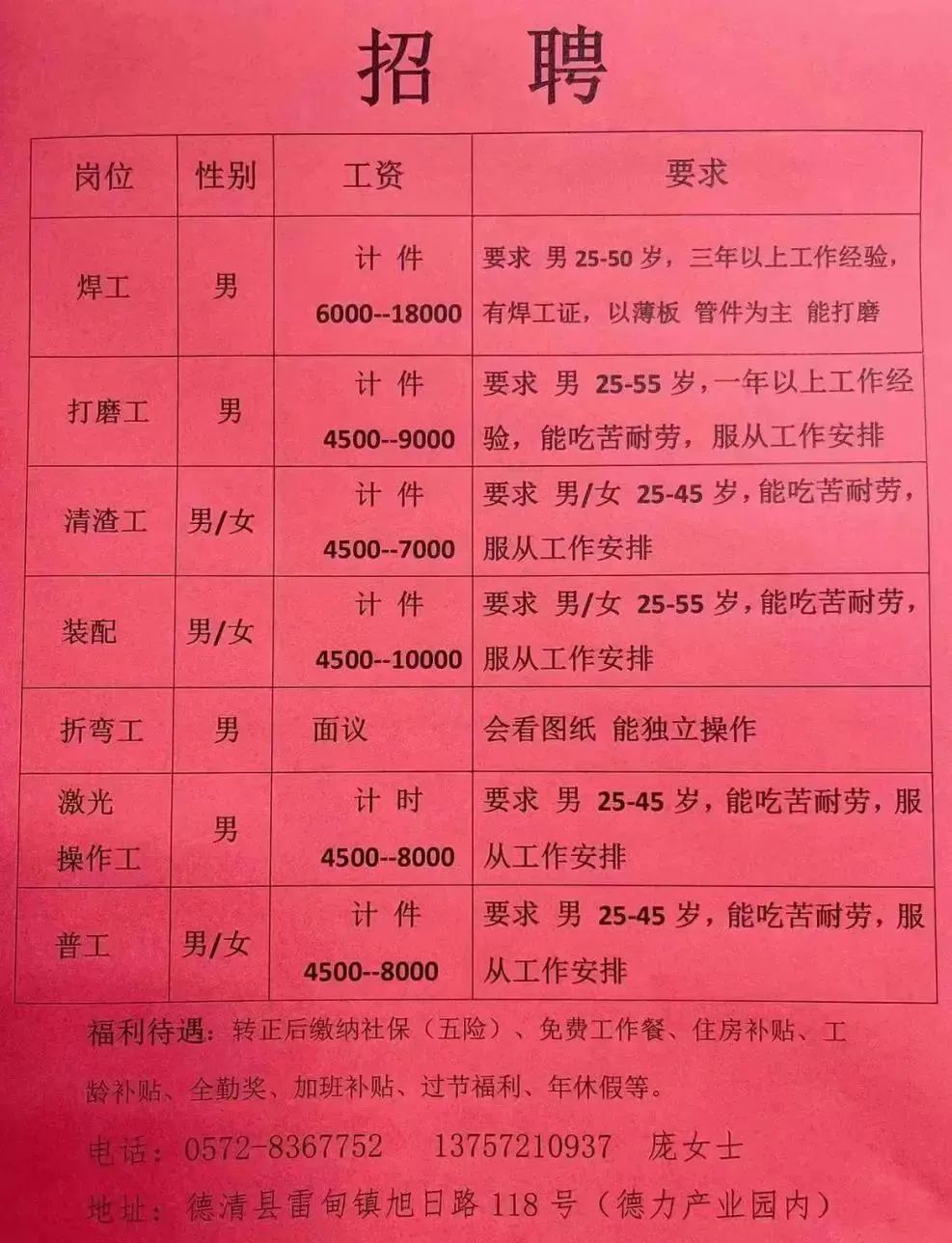 百户村委会招聘启事概览